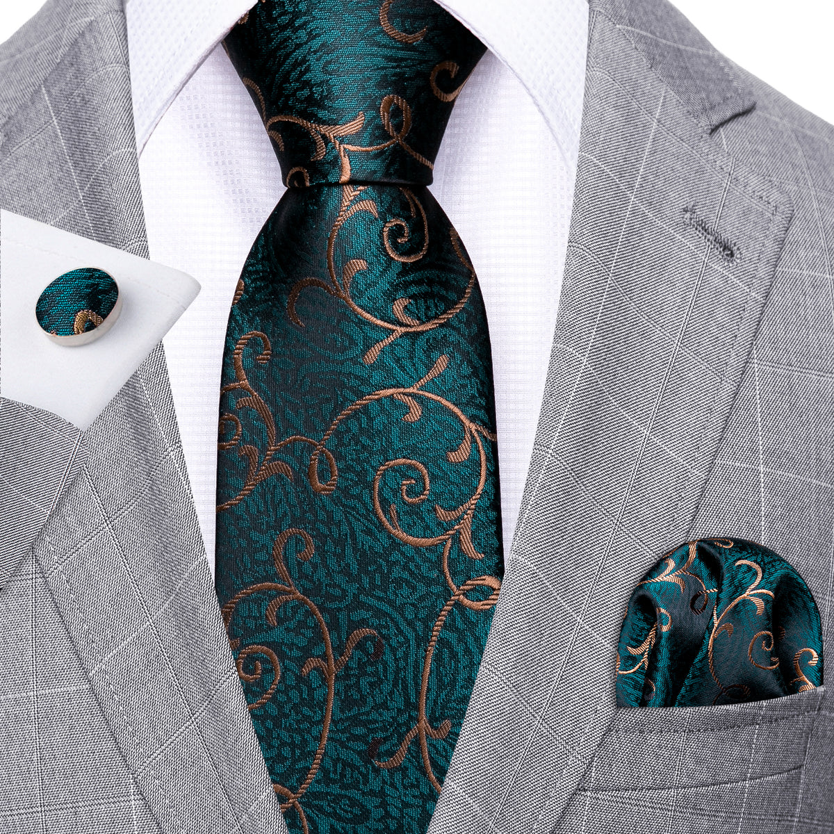 Forest Green Tie Set – Sophisticated Gentlemen