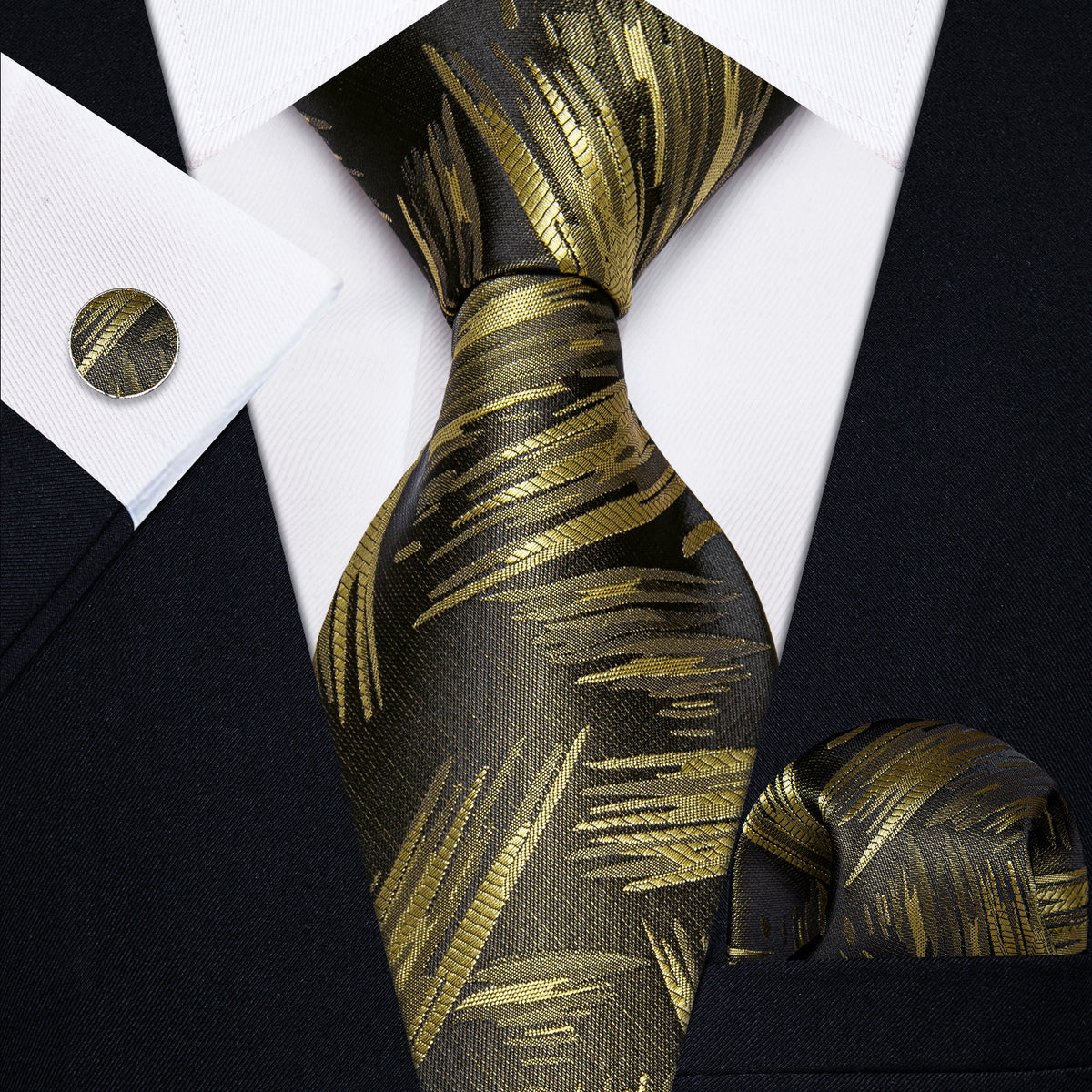 History Of Gold Tie, Pocket Square and Cufflinks – Sophisticated Gentlemen