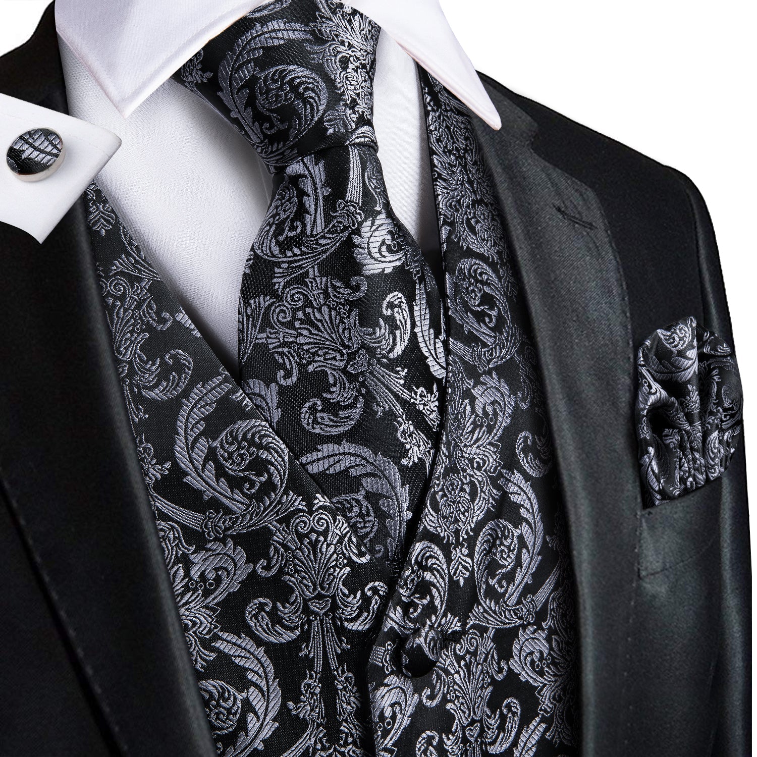 Floral Influence Vest Set – Sophisticated Gentlemen