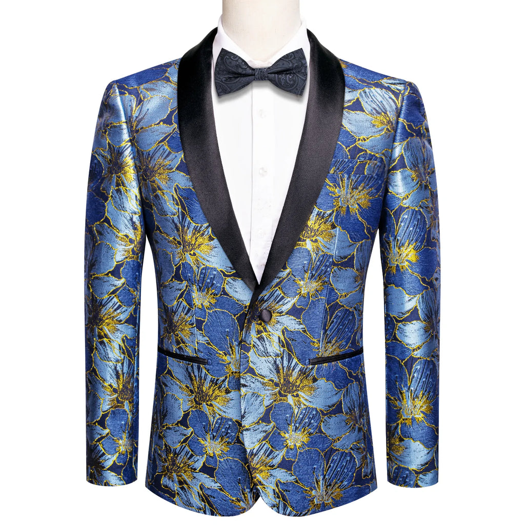 Patterned tuxedo jacket best sale